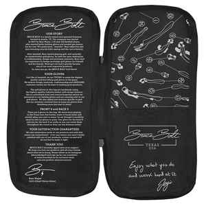 2026 Gants de golf en cuir Cabretta de haute qualité imprimés avec logo personnalisé Protection UV main droite et gauche pour une utilisation sportive - Product Image 3