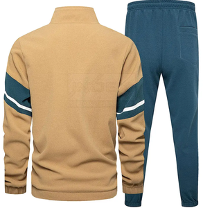 Conjunto Deportivo de 2 Piezas para Hombre, OEM, Poliéster/Algodón, Estilo Urbano, Estampado Sólido, Sudadera con Capucha y Pantalones Deportivos - Product Image 2