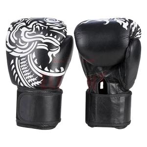 Gants de boxe personnalisés avec logo, gants de boxe en cuir, gants de boxe d'entraînement sportif, gants de boxe en cuir véritable - Product Image 1