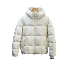 Manteau rembourré en coton à capuche de couleur unie à la mode hommes hiver épaissi chaud doudoune polyvalent conception Simple sensibilité - Product Image 2