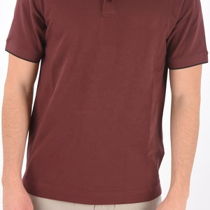 Polo OEM de tendencia, polos de algodón de alta calidad para hombre, polos informales para exteriores y ropa de calle a medida - Product Image 6