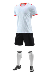 Camiseta de fútbol Vintage personalizada de alta calidad, camisetas deportivas de entrenamiento de verano para hombres, venta de ropa de fútbol, conjunto de camisetas y pantalones cortos - Product Image 2