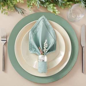 Rondelles de serviette de table en nacre de haute qualité, fabriqués à la main, de haute qualité, dernier style et haut de gamme pour hôtel et restaurant - Product Image 5