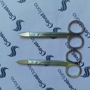 Pinza de cutícula de corte suave súper fino. Alicates de cutícula de acero inoxidable con resorte doble, de Sevetlana Instruments - Product Image 5