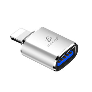 Adaptador OTG para iPhone y iPad Lightning USB 3.0 Hecho de Metal Resistente ¡En Stock! - Product Image 5