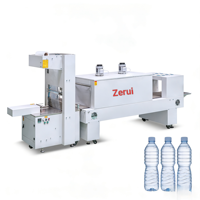 Machine d'emballage sous film rétractable pour bouteilles d'eau, machine d'emballage sous film rétractable pour boîtes, machine d'emballage sous film rétractable compacte