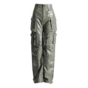 Nouveaux pantalons en cuir pour hommes de coupe régulière vente chaude pantalons en cuir élégants et confortables pour hommes pantalons en cuir de meilleure qualité pour hommes - Product Image 6