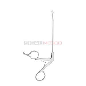 Fórceps de dentición Artho Punch 15 ° Eje derecho Manual Acero inoxidable alemán con instrumentos dentales de eje de 2,7mm y 3,4mm - Product Image 3