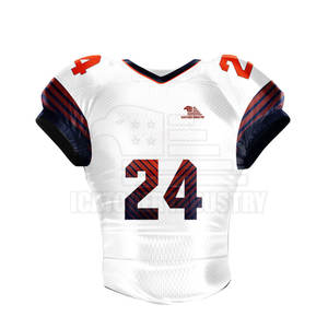 เสื้อเจอร์ซีย์อเมริกันฟุตบอลผลิตจากปากีสถานออกแบบได้ตามต้องการ - Product Image 1