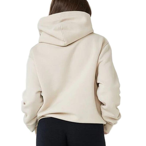 Sweat-shirts à capuche personnalisés en coton 100% à manches longues, taille plus, pour femmes, pour l'entraînement et la salle de sport - Product Image 2