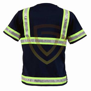 La mejor camiseta reflectante de alta seguridad y transpirable, ropa de manga corta y visibilidad hecha de poliéster, ¡gran valor! - Product Image 6