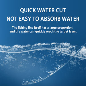 Nylon Monofilament <span class=keywords><strong>Ligne</strong></span> <span class=keywords><strong>De</strong></span> Pêche 0.14mm-0.6mm Basse Matériel <span class=keywords><strong>De</strong></span> Pêche Durable Flottant 50m Mer D'eau Douce Leader - Product Image 4