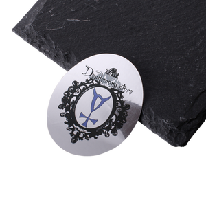 Autocollants personnalisés en vinyle argenté métallisé, imperméables, résistants aux déchirures et à la chaleur, découpés à la forme, pour casques, vélos, casques de sécurité, et usage professionnel - Product Image 5