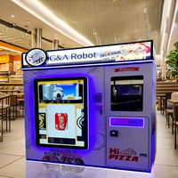 Support pour la personnalisation des couleurs des autocollants sur le corps de la machine distributrice automatique de pizzas