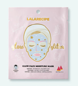 Lalarecipe มาสก์บำรุงผิวหน้าให้ความชุ่มชื้น10แผ่น/แพ็กผ้าฝ้ายผลิตจากเกาหลีผลิตภัณฑ์เสริมความงาม - Product Image 1