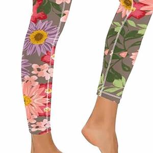 Use mallas de mujer de tamaño adulto de alta calidad 100% algodón gimnasio entrenamiento mallas de mujer subidas por Dress Sports - Product Image 4