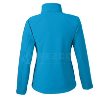 Veste coupe-vent en softshell tricotée légère pour femmes, avec col à capuche, respirante et à séchage rapide, en nylon pour l'hiver