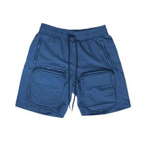 Custom Logo Branded Cargo <b>Nylon</b> <b>Shorts</b> for Men Summer Polyester Casual Elastic Waist Half Pants <b>Nylon</b> <b>Shorts</b> Men Multiple Pocket - Product Image 5
