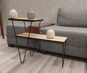 Customized Handmade Large Side <b>Table</b> Latest rectangular Wooden Coffee <b>Tables</b> for <b>Sofa</b> side <b>table</b> - Product Image 5