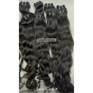 ผมต่อแบบคลิปอินอินเดียแท้ 12A แบบลอนคลาย 8 นิ้ว ซุปเปอร์ดับเบิ้ลดรอน - Product Image 3