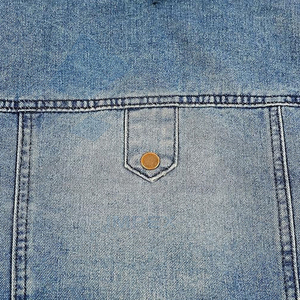 Veste en jean longue pour hommes, logo personnalisé/couleur, respirante avec manches complètes, style parfait, à prix réduit - Product Image 6
