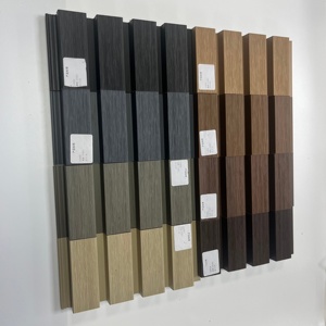 LINGRUI CE Certified Outdoor WPC <strong>PVC</strong> <strong>Wall</strong> <strong>Cladding</strong> 219*26mm Co-extrusion Panel Exterior <strong>Wall</strong> Panels Outdoor - Product Image 2