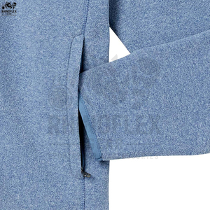 Nouvel arrivage de sweat à capuche d'entraînement zippé à fermeture éclair unisexe basics coton mélangé hiver vente en gros de sweats à capuche d'entraînement à fermeture éclair de fitness à vendre - Product Image 2