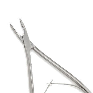 Lempert Manual hueso Rongeur fórceps quirúrgico alemán Acero inoxidable punta fina reutilizable cirugía ortopédica soporte de aguja - Product Image 2