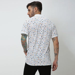 Vente en gros OEM T-shirts polo grande taille en coton pour hommes T-shirt de golf brodé de couleurs contrastées à manches courtes avec logo personnalisé - Product Image 6