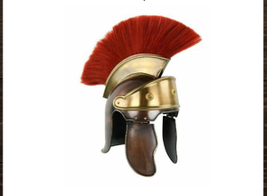 Antique <b>Armour</b> Medieval Knight Armor Beautifully Handmade Vintage Style Steel and Brass Helmet Battle Ready for Sale - Product Image 4