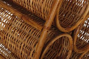 Casier à vin en rotin écologique fait à la main porte-bouteille en bambou Style bohème maison Bar organisateur étagère de meubles - Product Image 6