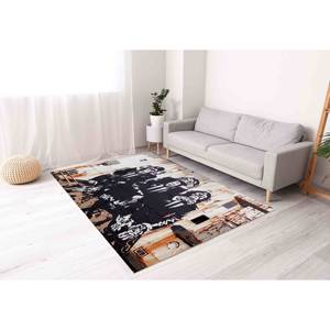 Alfombra Impresa: Diseño Único de Banksy con los Tres Monos Sabios para Decoración del Hogar, Alfombra Delgada No Tejida - Product Image 4