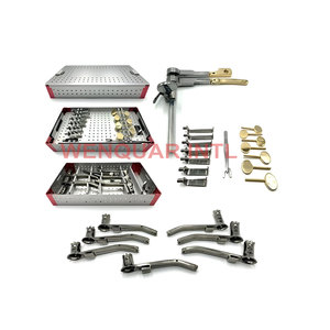 Ensemble orthopédique de retrait de ciment avec le kit d'instrument chirurgical d'ascenseur fémoral ensemble professionnel avec des ascenseurs - Product Image 6