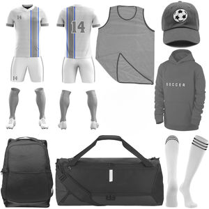 Ensemble d'uniformes de football est un ensemble complet de vêtements de haute qualité conçu pour votre équipe, ensembles d'uniformes de football respirants - Product Image 1