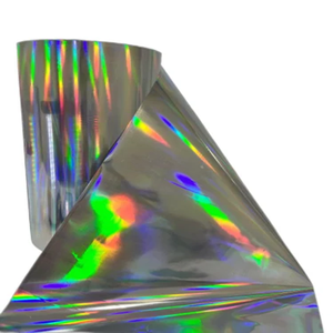 Nouveau produit fabriqué en usine, autocollant adhésif anti-contrefaçon imprimable en PET, film de laminage thermique holographique pour commandes personnalisées - Product Image 4