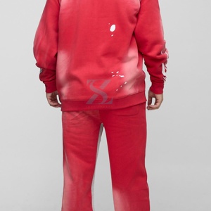 unisex <b>jumper</b> hoodie jogger set cotton tracksuit custom brand fashion set tracksuit men cotton hoodie jogger two piece - Product Image 5