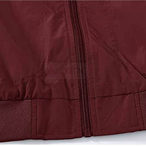 แจ็คเก็ตบอมเบอร์ลำลองแบบสปอร์ตสั่งทำพิเศษปี 2024 แฟชั่นแจ็คเก็ตบอมเบอร์สั่งทำสำหรับผู้ชาย - Product Image 3