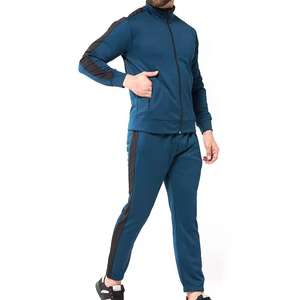 ชุดวอร์มแบบมีฮู้ดผูกเชือก คุณภาพสูง พิมพ์ลายตามสั่ง ระบายอากาศได้ดี เหมาะสำหรับการฝึกซ้อมในฤดูหนาว สวมใส่สบาย ชุดเซ็ตสองชิ้น - Product Image 1