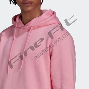 Sweat à capuche en molleton d'hiver mélangé en coton de base pour hommes pull décontracté mode Style Simple coupe régulière vêtements de tous les jours Style de rue - Product Image 5