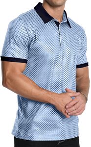 Ajuste moderno transpirable algodón Premium ajuste Regular suave de talla grande hombres para camisas de punto impreso estilo Safari personalizable - Product Image 4