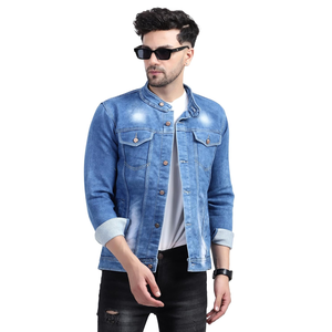 แจ็กเก็ตผ้าเดนิมแฟชั่นใส่สบายสำหรับผู้ชายเสื้อแจ็กเก็ตผ้าเดนิมแฟชั่นสำหรับผู้ชาย - Product Image 4