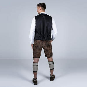 High Quality Traditional Lederhosen Bavarian <b>Shorts</b> For Adults Breathable Wholesale Cheap Price Lederhosen Bavarian <b>Shorts</b> - Product Image 3