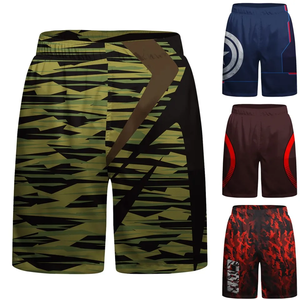 ชุดแรชการ์ด MMA BJJ กางเกงชกมวย กางเกงมวยไทย กางเกงคิกบ็อกซิ่ง สำหรับผู้ชาย ผ้ากันยับ สำหรับออกกำลังกาย - Product Image 6