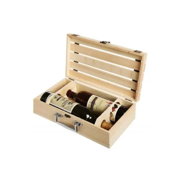 Best Seller-doğal çam ahşap kutu-şarap için ahşap kutu, hediye depolama özelleştirilmiş boyutu ahşap depolama