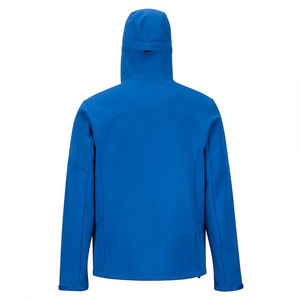 Veste de pluie imperméable à logo personnalisé pour hommes, veste extérieure souple coupe-vent, veste de sport, de trekking, de travail pour hommes - Product Image 4