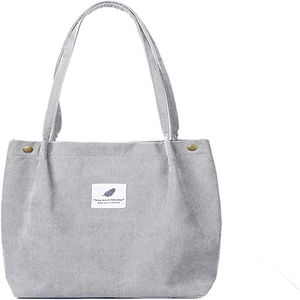 OGO-Bolso de pana de alta calidad, bolsa de mano de pana - Product Image 6