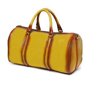 Reasonable Price Hot <b>Sale</b> Durable Material Leather Duffle <b>Bags</b> Wholesale Latest Design Leather Duffle <b>Bags</b> - Product Image 4