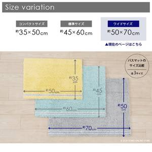 TornadoR <b>Bath</b> <b>Mat</b> by SDS Luxury Novelty Design Approx. 5070cm Absorbent in <b>Blue</b>/Gray/Pink/White/Yellow Indonesia - Product Image 2