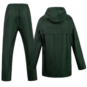 Chaqueta y Pantalones Impermeables de Maternidad con Capucha y Logotipo Personalizado, Talla Grande, Suministro Profesional de Fábrica - Product Image 4