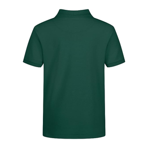 Polos personnalisés respirants avec logo brodé pour hommes Polo décontracté anti-rétrécissement à manches courtes 100 coton - Product Image 2